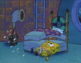 spongebob can't sleep